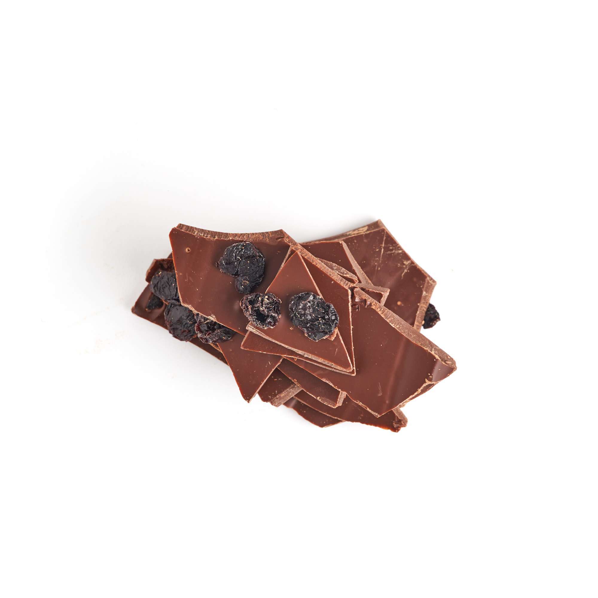 Dark Broken Chocolate with Whole Sour Cherries - Image 4