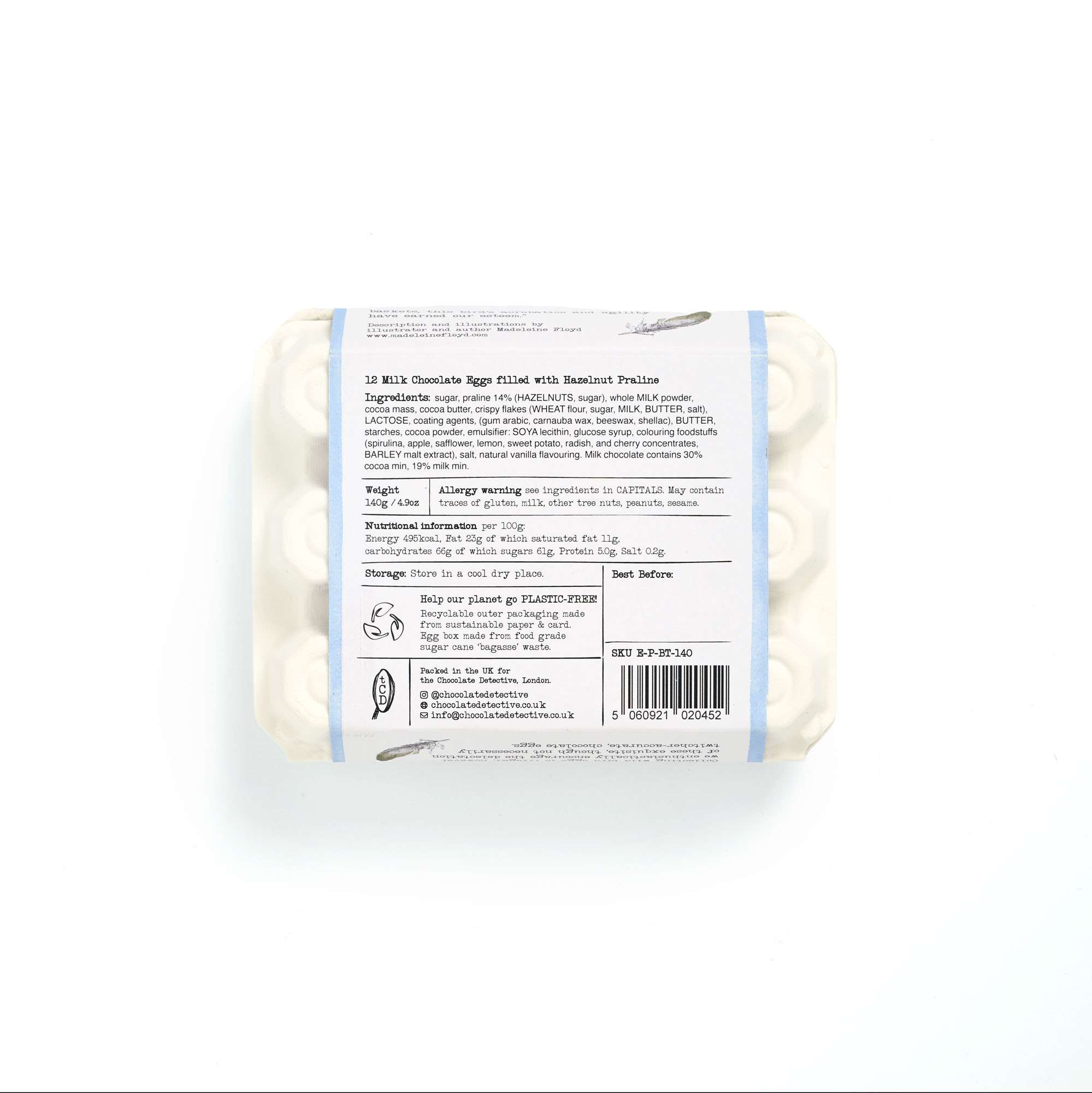 12 Blue Tit Eggs 150g - Image 3