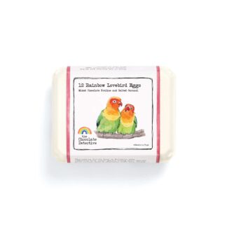 12 Rainbow Lovebird Eggs 150g