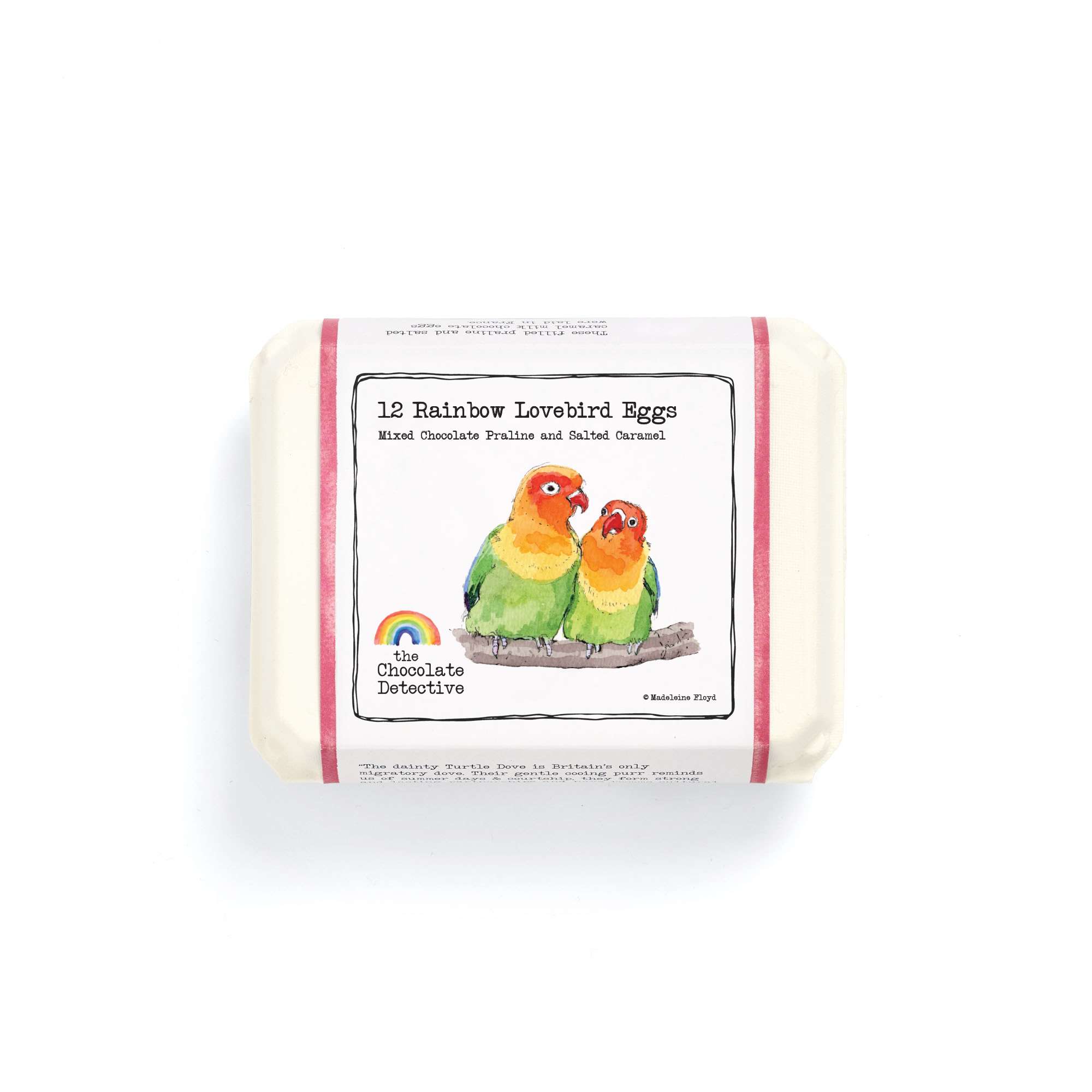 12 Rainbow Lovebird Eggs 150g