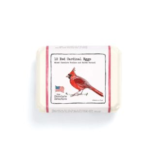 12 Red Cardinal Eggs 5.2oz/150g